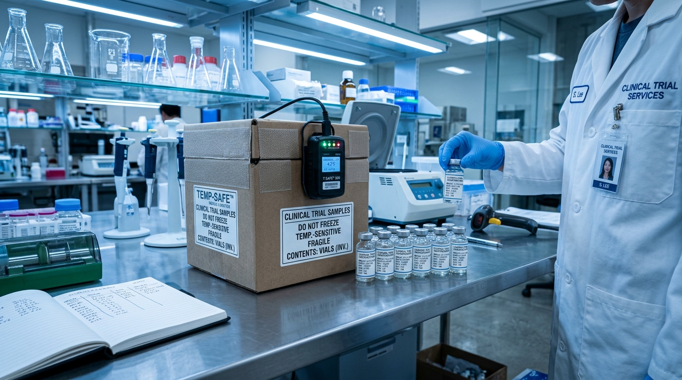 Clinical Trial Samples and Temperature Packaging