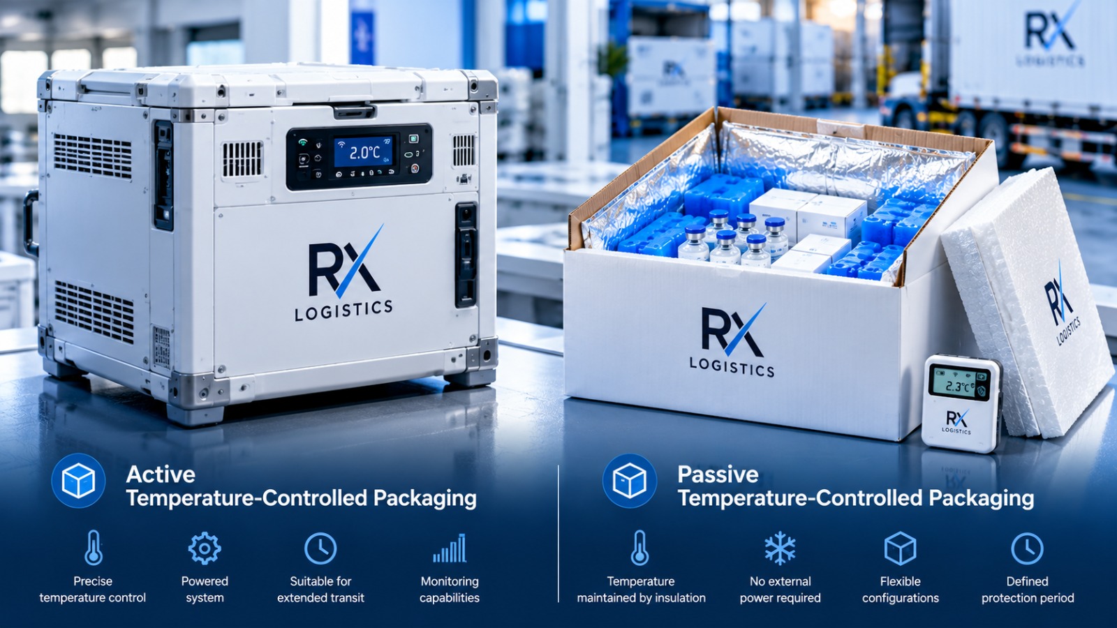 Active vs Passive Temperature-Controlled Packaging