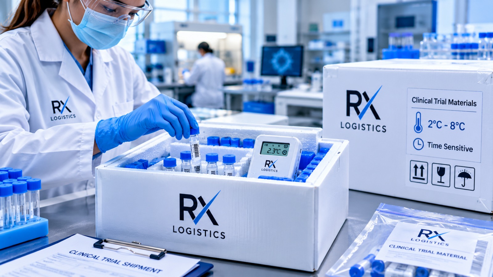Cold Chain Logistics for Clinical Trial Materials